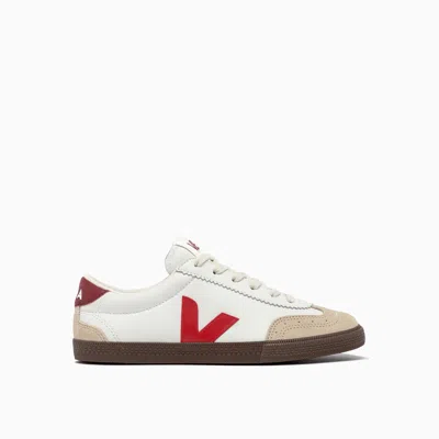 Veja Volley O.t Leather Sneakers Vo2003533b420 In White