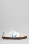 Veja Volley White Aqua Bark In Multi