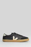 Veja Volley O.t Sneakers In Black Suede And Leather In Black