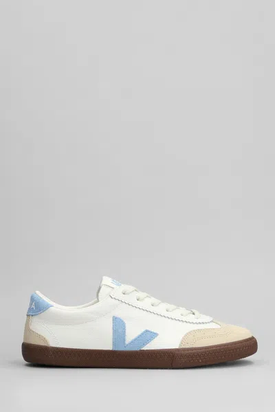 VEJA VOLLEY O.T SNEAKERS IN WHITE LEATHER