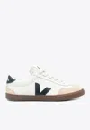 Veja Volley Paneled Sneakers In White