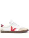 Veja Sneaker Volley Blanca V Talon Rojos In Multi