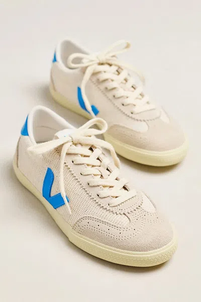 Veja Volley Canvas Sneakers In Animal Print