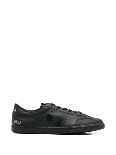 Veja Volley Signature Sneakers In Black