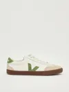 Veja Suede And Leather Low-top Sneakers In Multi