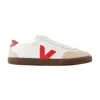 Veja Volley O. T. Leather Sneakers White Pekin Bark