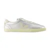 Veja Volley Leather Sneakers Color Silver