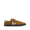 Veja Volley Tent Brown And White Suede Sneakers In Brown