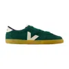 Veja Bold Suede Golf Pierre Sneakers In Green