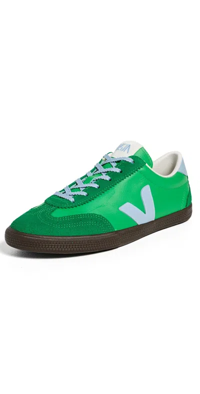 Veja Volley Sneakers Leaf Steel Eagle In Green