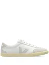 Veja Volley Sneakers In White Suede And Leather In White
