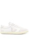 Veja Volley Sneakers In White Suede And Leather In White