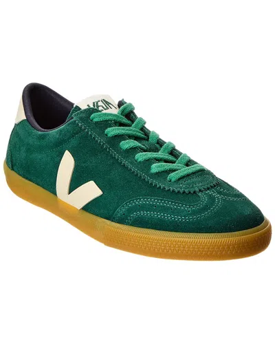 Veja Bold Suede Golf Pierre Sneakers In Green