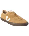Veja Volley Tent Brown And White Suede Sneakers In Brown