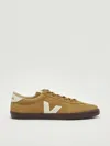 Veja Volley Sneakers In Beige Suede In Brown