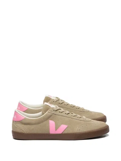 Veja Volley Suede Sneakers In Brown