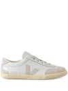 Veja Volley Sneakers In White Suede And Leather In White