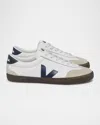 Veja Volley Tricolored Low-top Court Sneakers In Multi