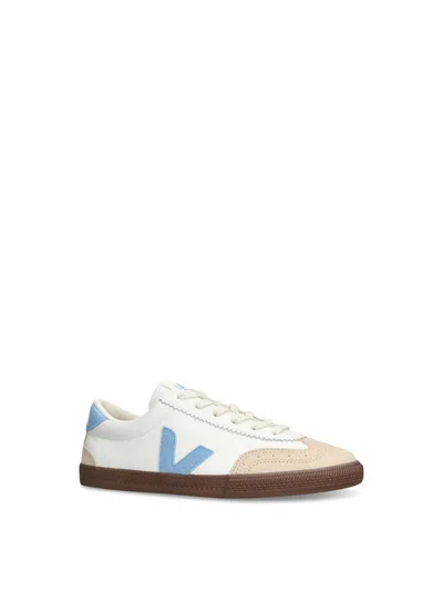 Veja Volley Organic Leather Sneakers In Multi