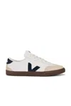 Veja Multicolor Suede And Fabric Volley Sneakers In White
