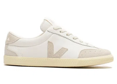 Pre-owned Veja Volley (women's) Sneakers In White/natural