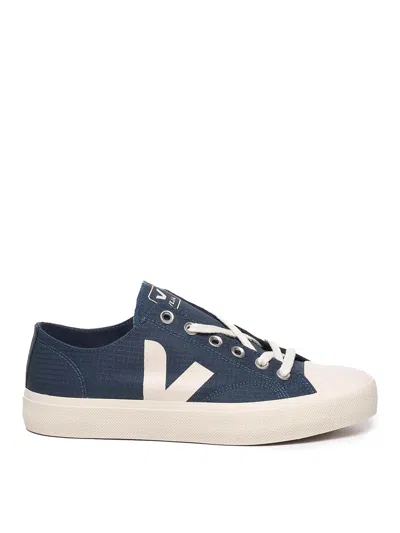 Veja Wata Ii Canvas Low Top Trainers In Green