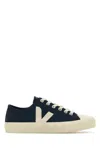 Veja Black Wata Ii Low Canvas Sneakers