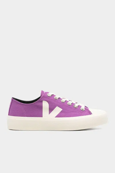 Veja Wata Ii Low Canvas Sneaker In Cosmos Pierre In Purple