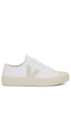 Veja Campo Low-top Sneakers With Suede Accents In White Pierre