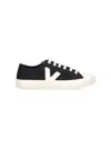 Veja Wata Ii Pierre Canvas Sneakers In Black  