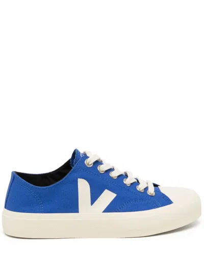 Veja Chaussua Wata Ii Low Canvas Parosrere In Blue