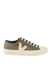 Veja Wata Woman Sneakers Military Green Size 6.5 Recycled Polyester In Green