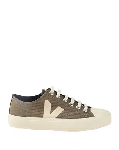 VEJA VEJA WATA WOMAN SNEAKERS MILITARY GREEN SIZE 6.5 RECYCLED POLYESTER