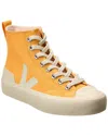 Veja Wata Ii High Top Sneaker In Orange