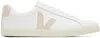 Veja White & Beige Esplar Logo Sneakers In Extra-white_sable