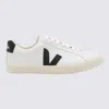 Veja Low Top Sneakers With Contrast Heel Tab In Animal Print