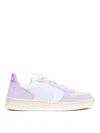 VEJA WHITE AND LILAC V- SNEAKERS