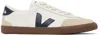 Veja Volley Leather Sneakers - Women's - Leather In White_nautico_bark