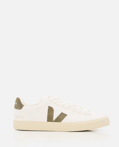 Veja Chrome-free Leather Campo Sneakers In White