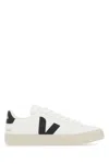 Veja White Chromefree Leather Campo Sneakers In White
