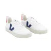 Veja White Cobalt Pekin Sneakers In Bianco