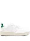 Veja White Lace Up Sneakers