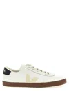 Veja Low-top Round Toe Sneakers With Contrast Sole In Multi