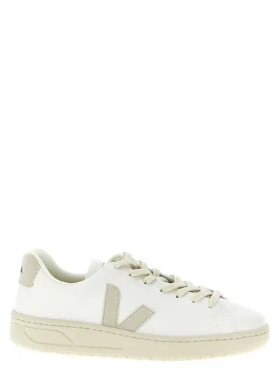 Veja White Lace Up Sneakers