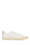 Veja White Esplar Leather Sneakers In White