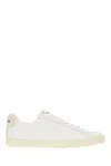 Veja Esplar Leather White Trainers In Extrawhite