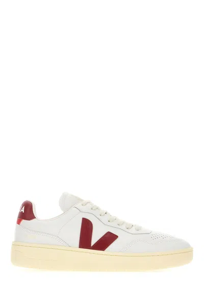 Veja V-90 Trainers, Size 7 In Extra-white_marsala