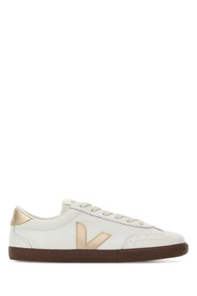 Veja White Leather Volley O.t. Sneakers