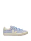 Veja Unisex Suede Sneakers With Amazonian Rubber Outsole In Blue