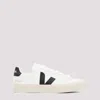Veja Leather Sneakers Low-top Rubber Sole In White